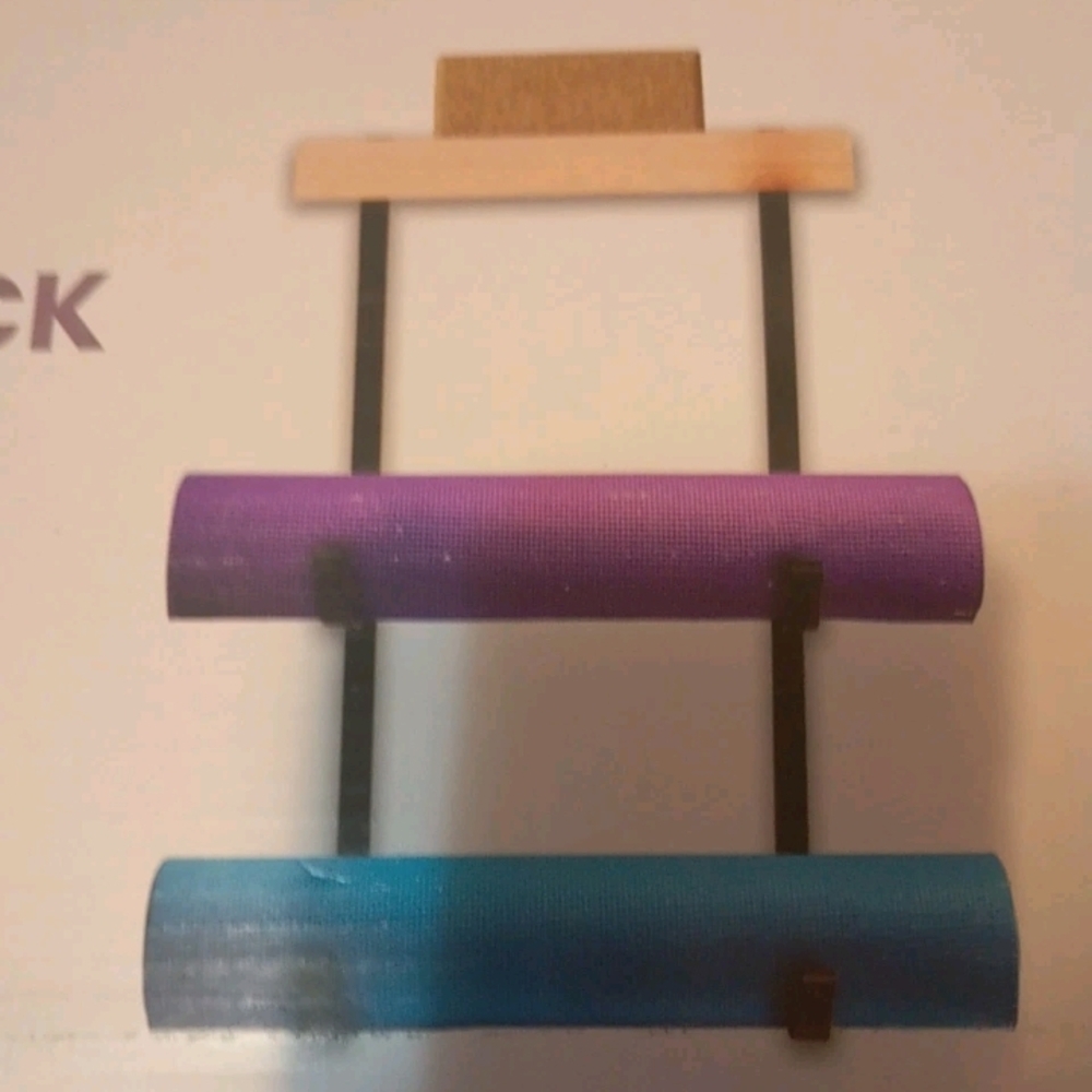Chic Purple and Blue Display Shelf